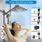 Luxury Rain Shower Head Set – Handheld & Extension Arm