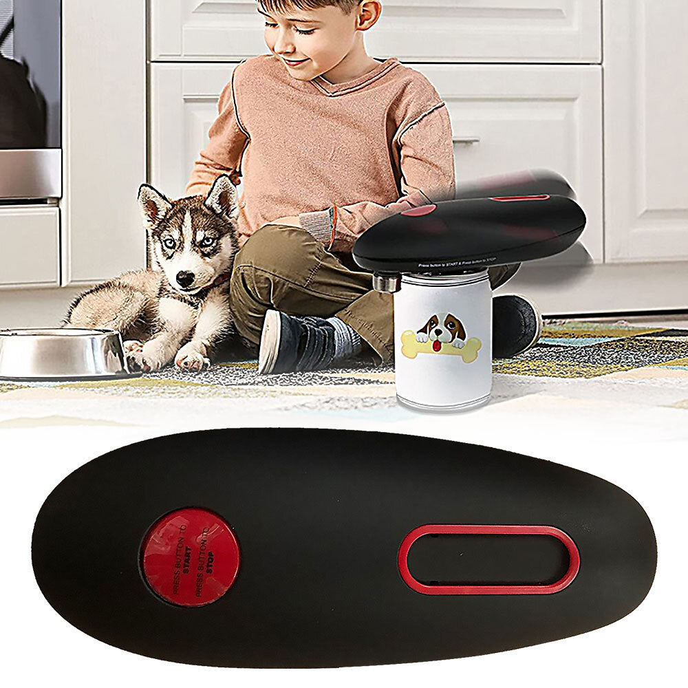 Automatic Can Opener One Touch Electric Jar Lid Opener Kitchen Bottle Tool