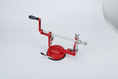 3 In 1 Fruit Peeler Manual Rotation Potato Fruit Core Slicer Kitchen Hand Cracking Corer With Zinc Alloy Peeler Suction Base