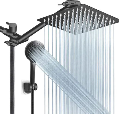 Luxury Rain Shower Head Set – Handheld & Extension Arm