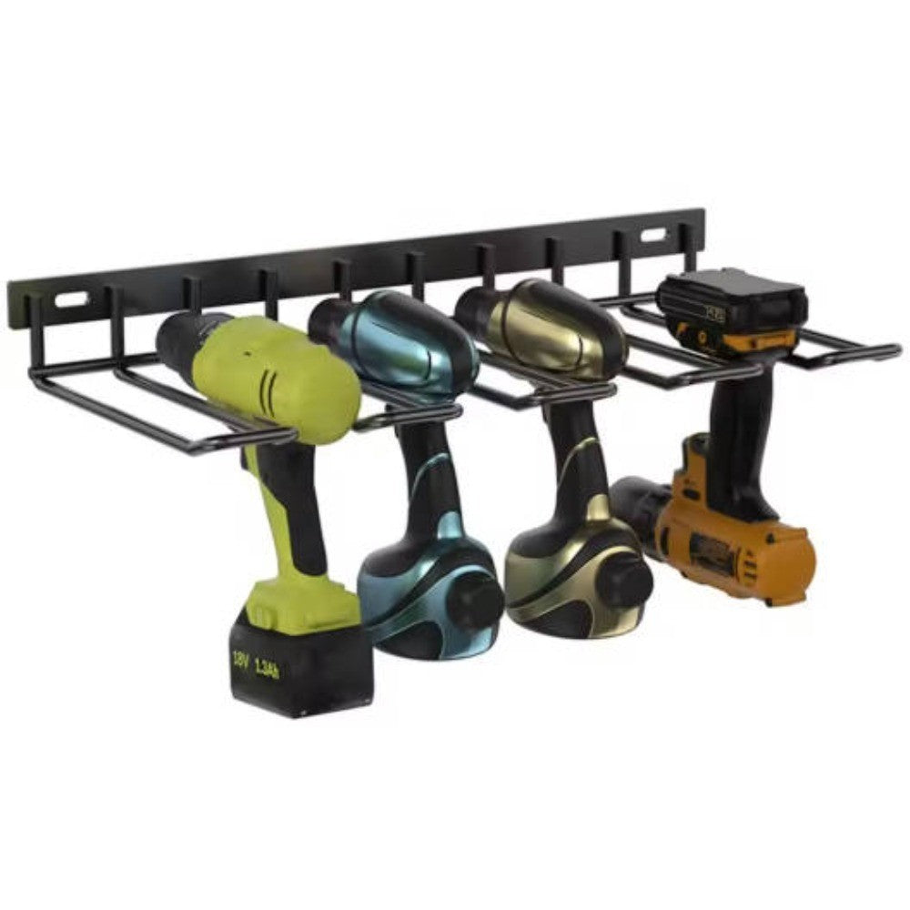 Support Pan European：Tool Holder Wall Mount Tool Rack Tool Organizer For Electric Drill