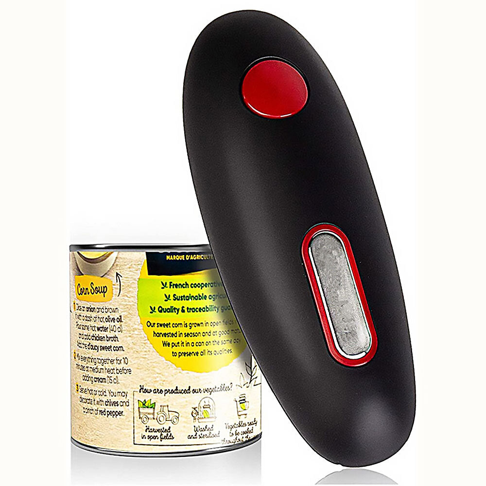 Automatic Can Opener One Touch Electric Jar Lid Opener Kitchen Bottle Tool