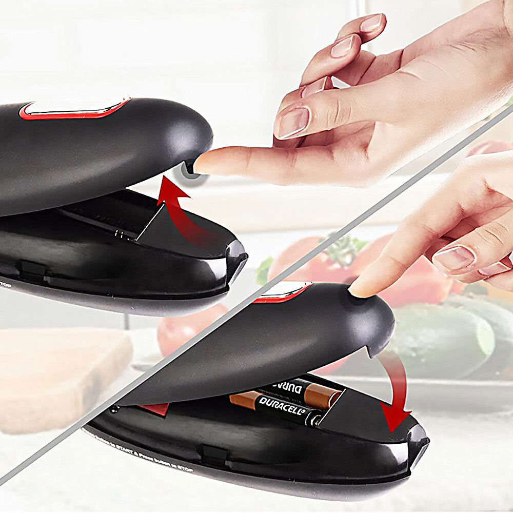 Automatic Can Opener One Touch Electric Jar Lid Opener Kitchen Bottle Tool